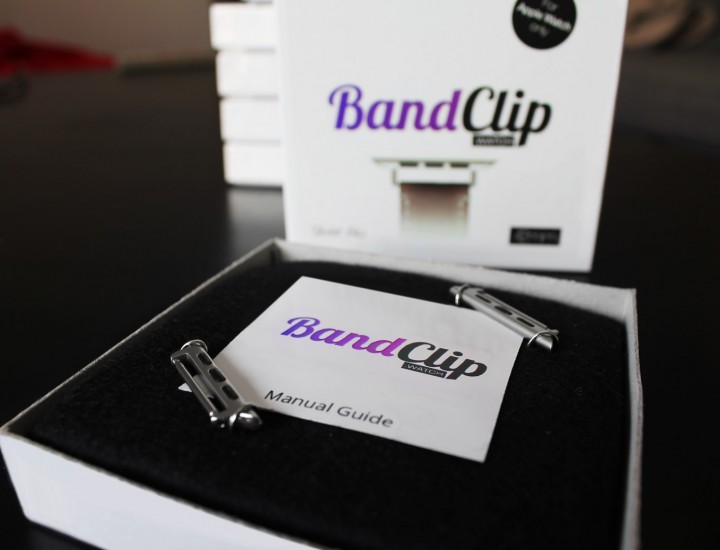First version of BandClip packaging